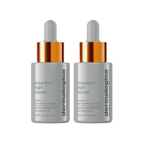 Dermalogica Biolumin-C Night Restore (2 x 25ml) Duo