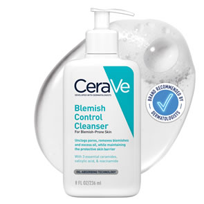 CeraVe Blemish Control Face Cleanser (236ml)